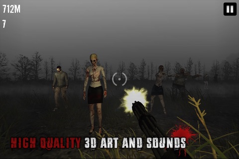 Zombie Shooter 3D : Run In Dead Zombie Apocalypse screenshot 4