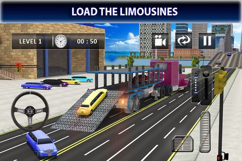 Limo Car: Limousine Transporting truck screenshot 2