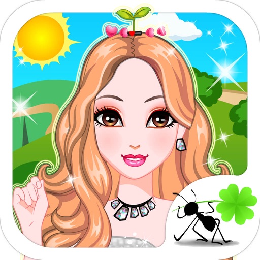Head Grass Girl - Latest Fashion Trend, Makeup,Dress up and Makeover Games for Girls Icon