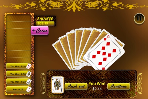 Best VIP HiLo Casino Card Pro - grand American casino game screenshot 2
