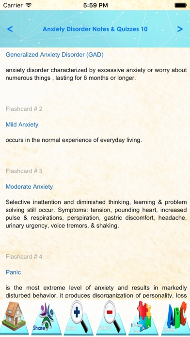 How to cancel & delete Anxiety Disorder Fundamentals to Advanced - Symptoms, Causes & Therapy (Free Study Notes & Quizzes) from iphone & ipad 1