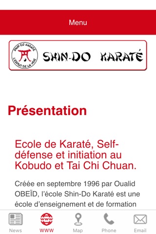 Ecole Shin-Do Karaté Grenoble screenshot 2