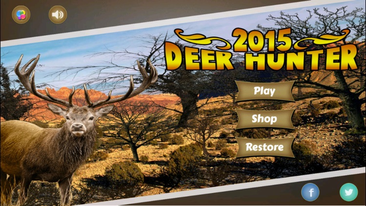 Deer Hunting 2015 : The Sniper Shooting Game PRO