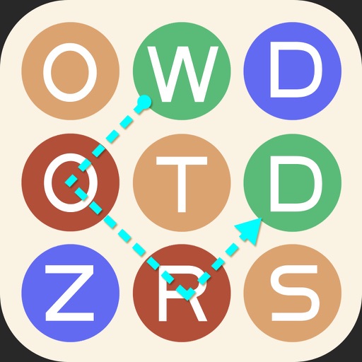 Word Dots - Find Target Words, Brain Challenge Puzzles Icon