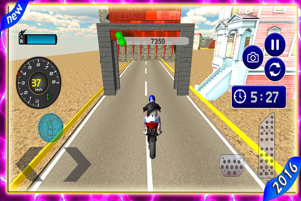 Highway Bike Rider – Motor Bike Race Simulator with Deadliest Stunts of 2016 screenshot 3