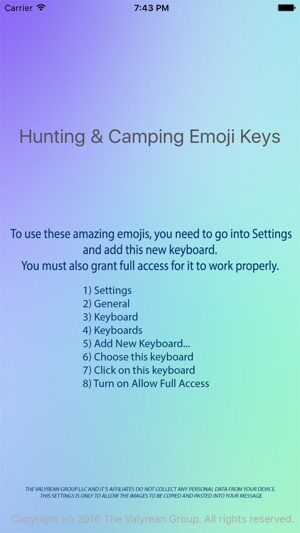 Hunting & Camping Emoji Keyboard