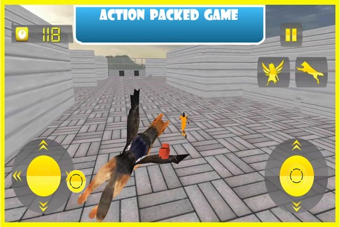 Flying Police Dog Prison Break - Prisoner Escape Jail Breakout Mission from Alcatraz screenshot 3