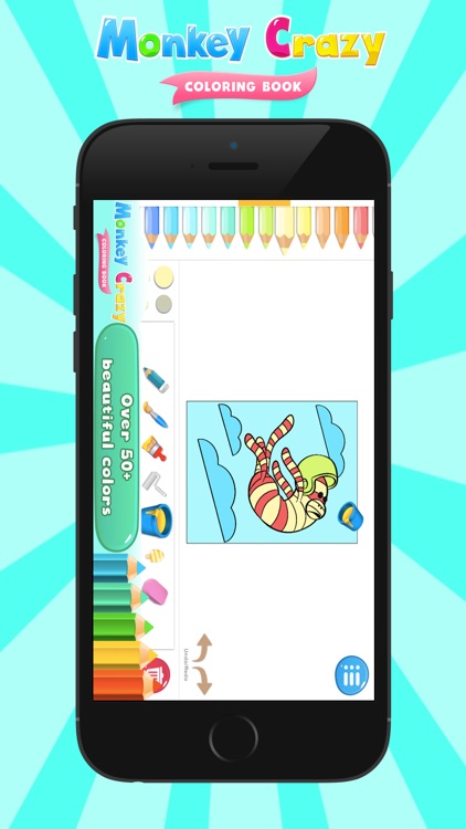 Monkey Crazy Coloring Books screenshot-4