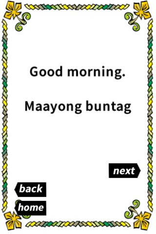 Cebuano Traveller's Phrases screenshot 2