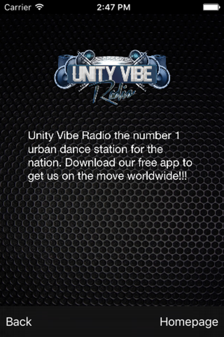 Unity Vibe Radio screenshot 2