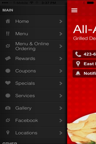 All-American Grilled Delivery screenshot 2