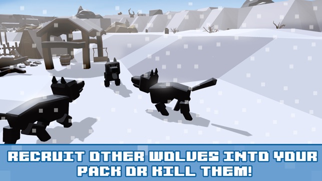 Pixel Wolf Survival Simulator Full(圖3)-速報App