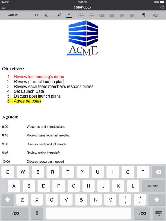 Docs Offline -Editor & Word processor for Microsoft Office Word & for OpenOffice