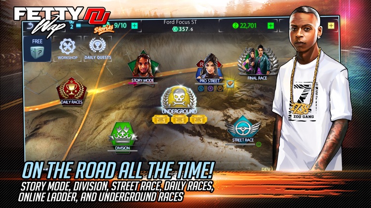 Fetty Wap: Nitro Nation Stories screenshot-1
