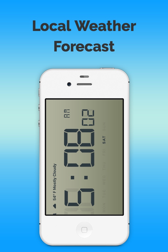 Clock n Local Forecast-Free screenshot 2