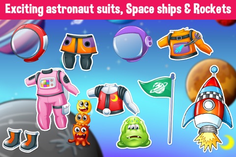 Astronaut Space Girl DressUp Games For Grils screenshot 4