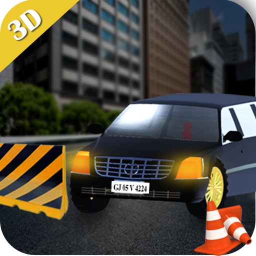 Car Rush Barricade iOS App
