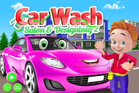 Car Wash Salon & Designing Workshop - top free cars washing cleaning & repair garage games for kids screenshot 3