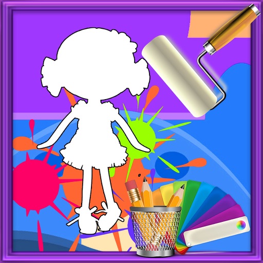 Painting For Kids Lalaloopsy Cast Edition icon