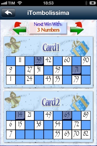 iTombolissima (italian bingo named Tombola) screenshot 2