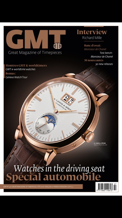 GMT, Great Magazine of Timepieces(French-English)