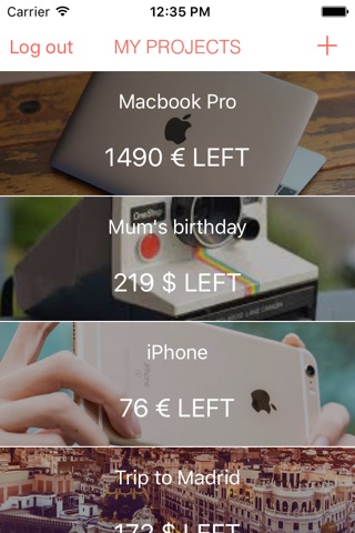 Saveapp - save up money easily screenshot 2