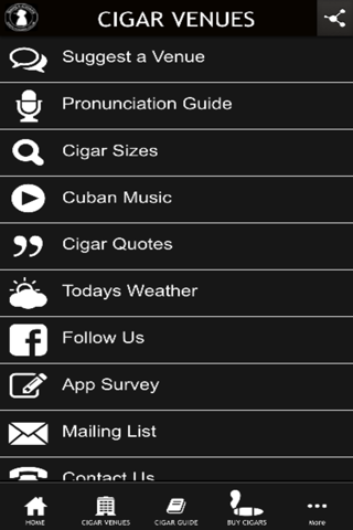 Cigar Venues screenshot 2