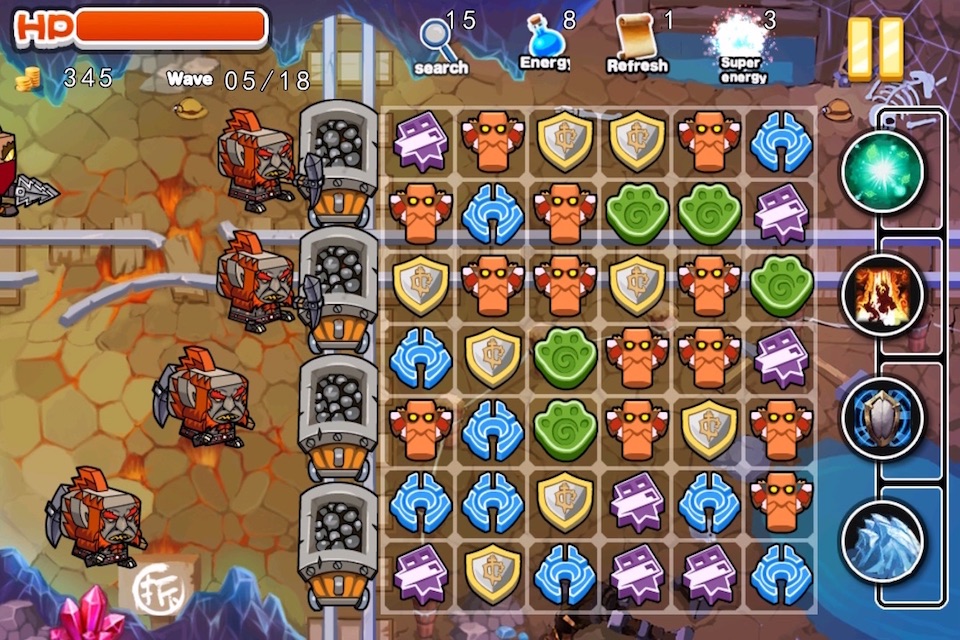 Gems Blast:Free fun action diamond match games screenshot 3