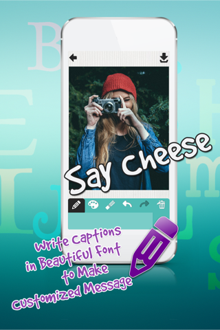 Put Text on Photos and Write Captions in Beautiful Font to Make Customized Message screenshot 2