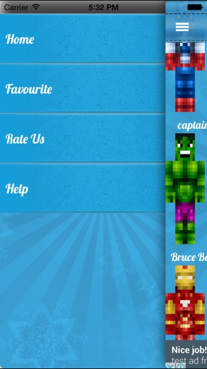 Superhero Skins for Minecraft PE Free(圖5)-速報App