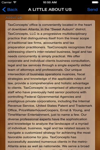 Tax Concepts, LLC screenshot 2