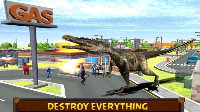 Dino Attack City 3D(圖2)-速報App