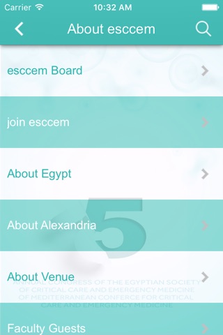 ESCCEM Annual Congress screenshot 2