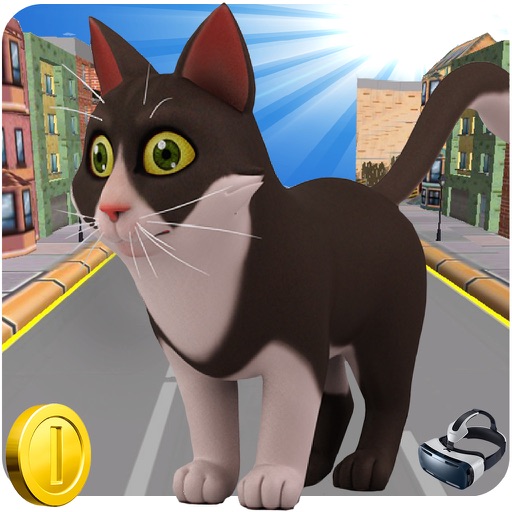 VR Animals City Running Rush: Animals Tap & Dash Runner Adventure Free icon