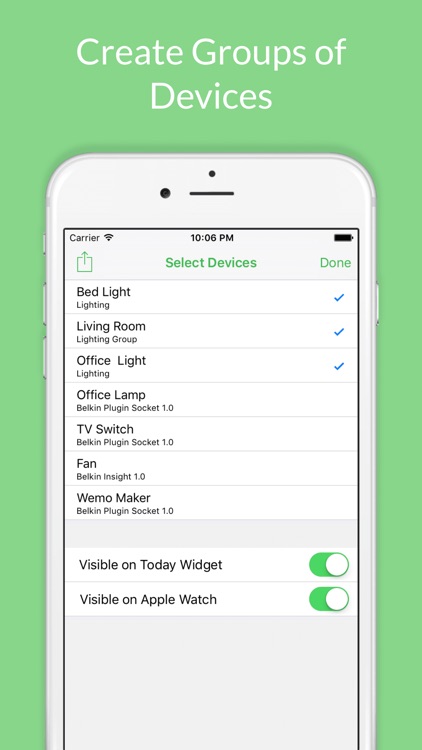 WSwitch for Belkin WeMo