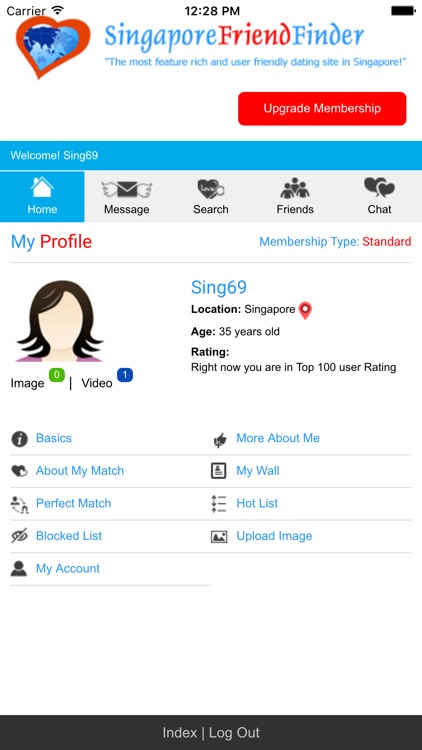 Singapore Friend Finder