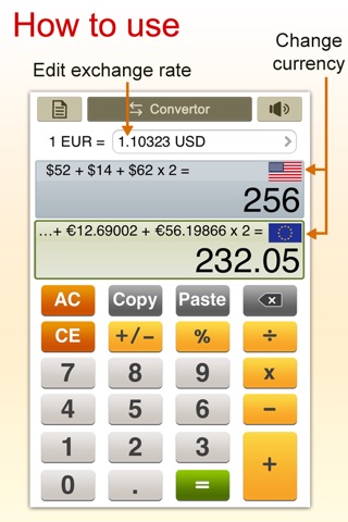 ExchangeCal - currency converter calculator screenshot 4