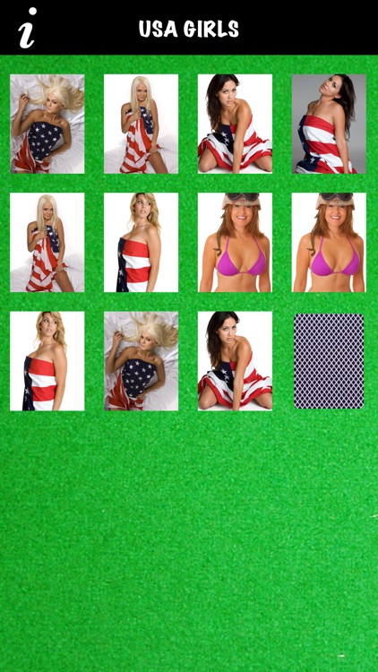 All American Girls Concentration Memory Game screenshot-3