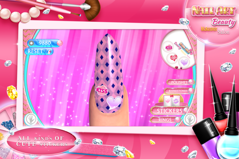 Nail Art Beauty Makeover Salon: Fashion Manicure Designs and Decoration Ideas for Girls screenshot 3