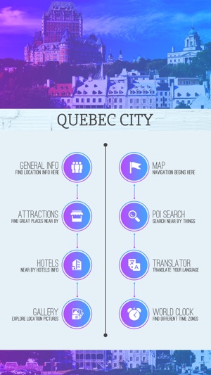 Quebec City Tourist Guide(圖2)-速報App