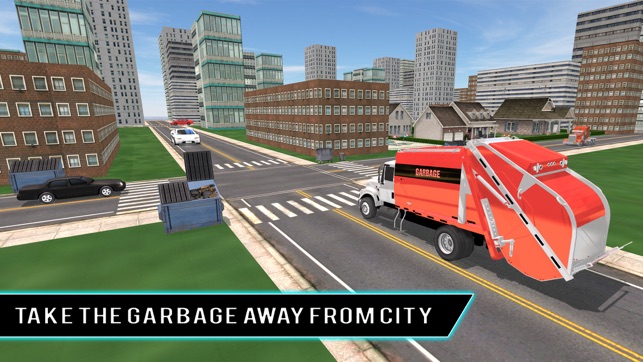 Real city garbage truck sim 3D(圖4)-速報App