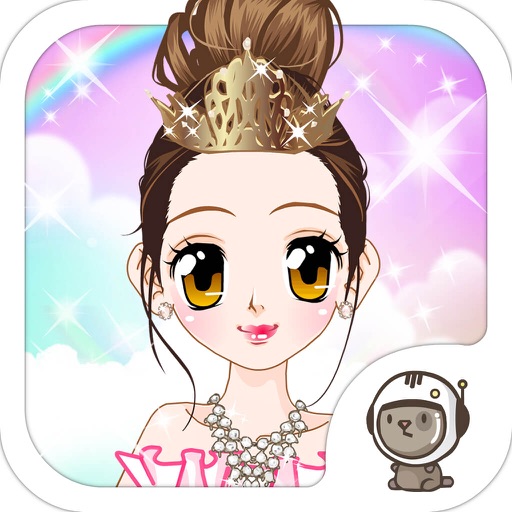 甜美公主日记 - 梦幻衣帽间，女生换装免费，儿童教育游戏精选 icon