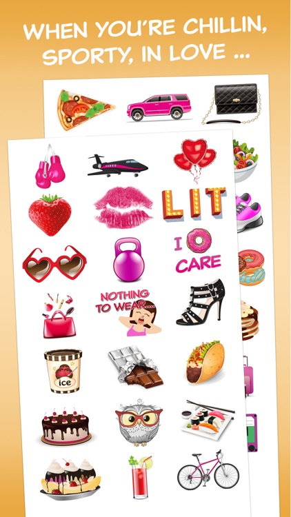 Girls Love Emoji - Extra Emojis for BFF Texts