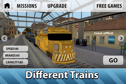 Europe Railway Train Simulator 3D screenshot 2