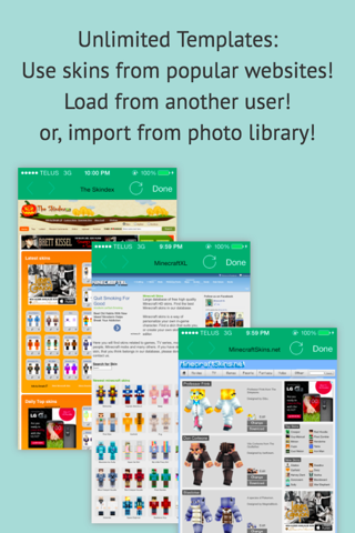 Skin Editor: Minecraft Creator Edition screenshot 3