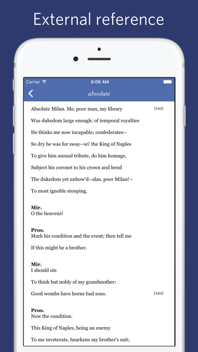 How to cancel & delete Shakespeare Lexicon and Quotation Dictionary from iphone & ipad 3