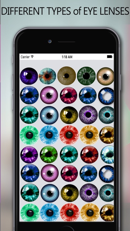 Colored Eye Maker - Make Your Eyes Beautiful & Gorgeous With Pretty Photo Eye Effects