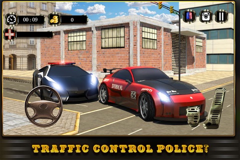 Traffic Police Chase Race: Real Road Racing Game Pro screenshot 4