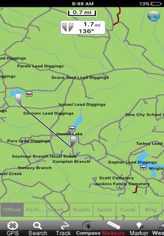 Mark Twain GPS National Forest screenshot 2