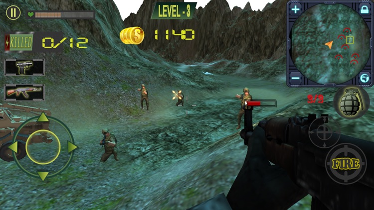 Mountain Commando War Operation screenshot-4